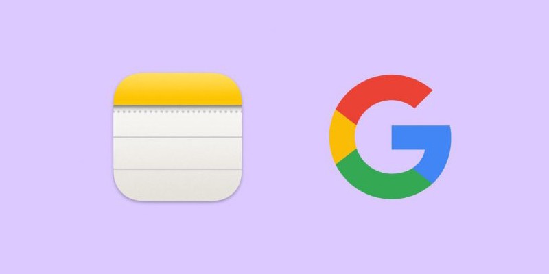 نحوه ذخیره Apple Notes در حساب گوگل در آیفون، آیپد و مک
