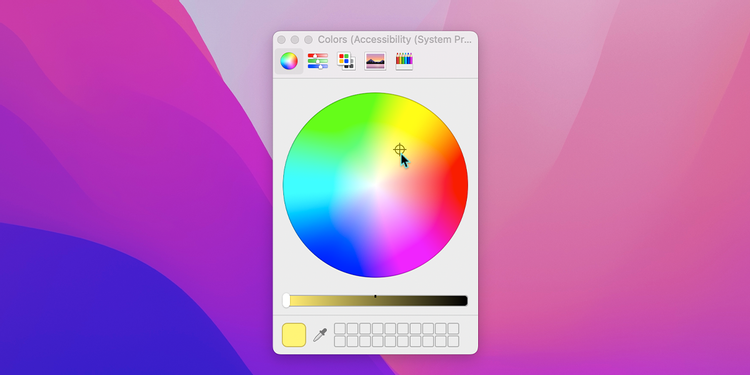 نحوه تغییر رنگ قسمت بیرونی نشانگر ماوس macOS