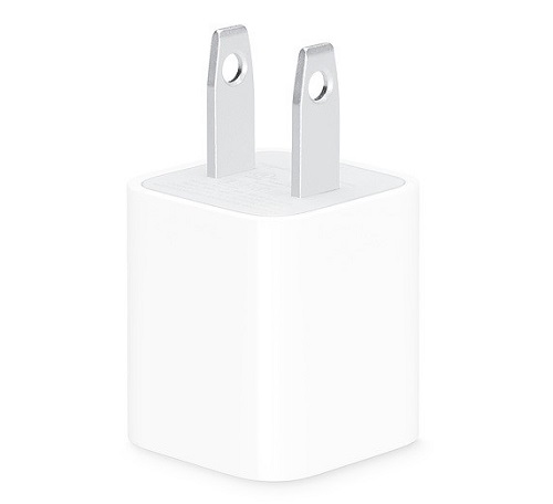 آداپتور برق USB 5W اپل از طراحی فوق‌العاده زیبا و جمع و جوری برخوردار است 
