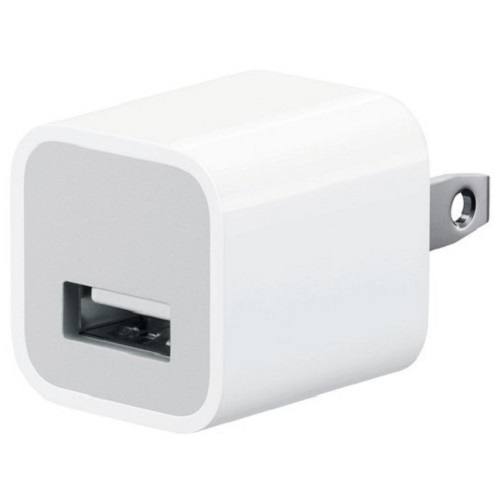 آداپتور شارژ USB 5W اپل برای هر محصول اپل اعم از آیفون‌، اپل‌واچ یا آیپاد قابل استفاده است