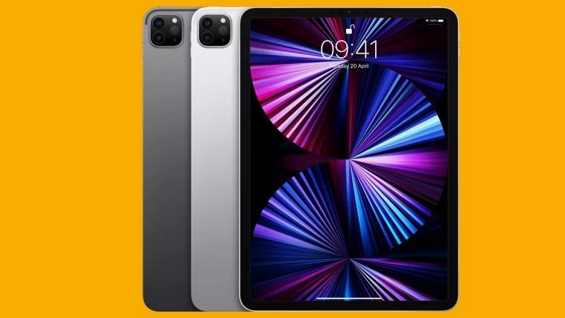 iPad Pro 2021 در ابعاد ۲۸۰.۶ × ۲۱۴.۹ × ۶.۴ میلی‌متری طراحی شده 